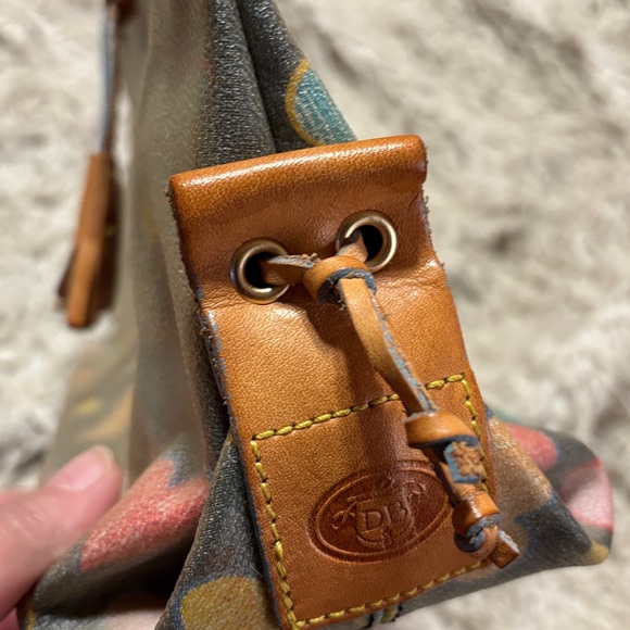 Dooney & Bourke Multicolor Heart Print Bag - Picture 4 of 8